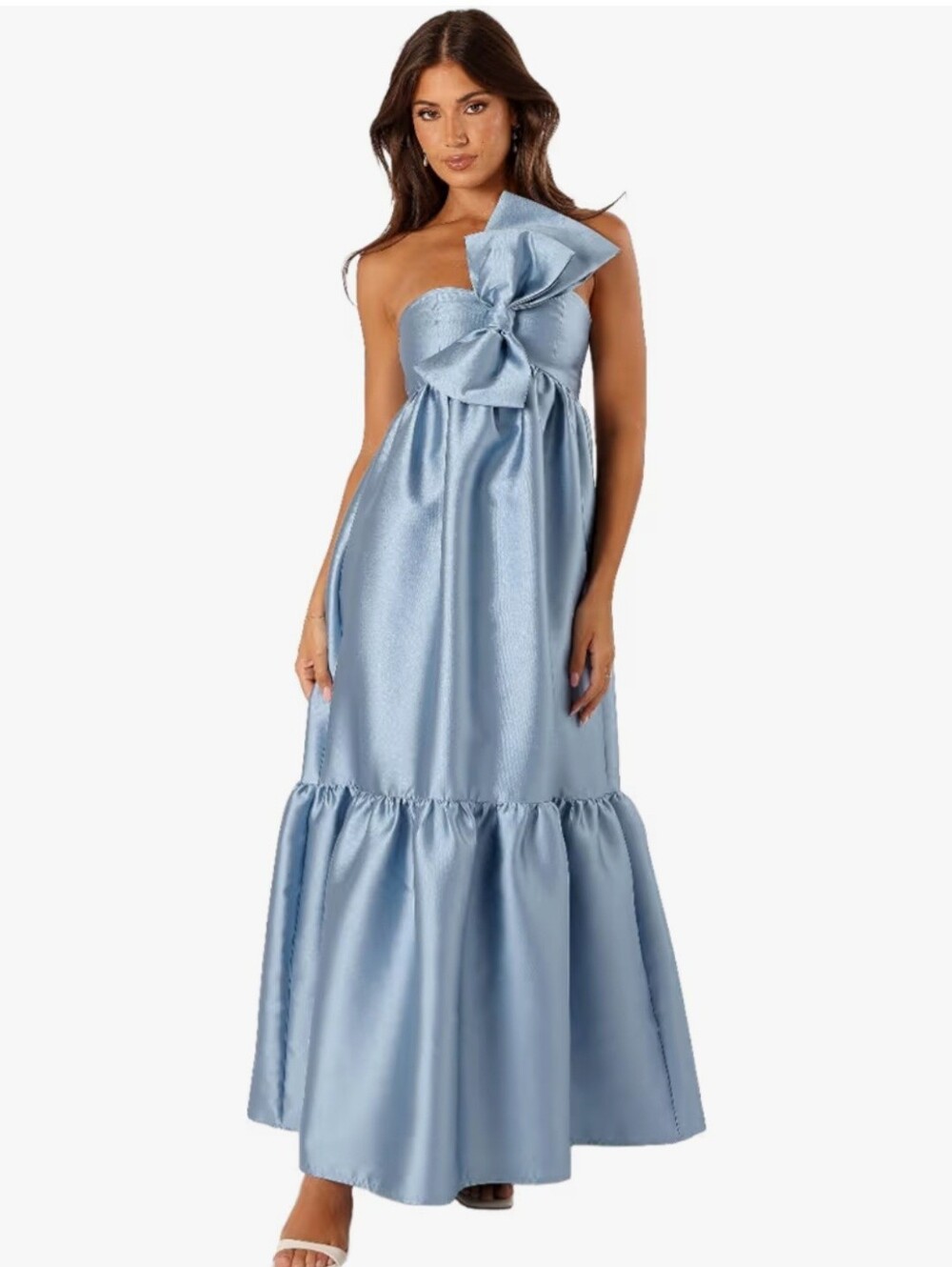 Petal & Pup Womens Betina Bow Front Maxi Dress